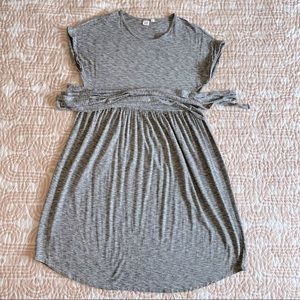 Gap gray melange dress